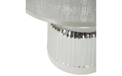 Bordslampor-Mauro Ferretti Napoli Bordslampa 29cm Vit/Silver