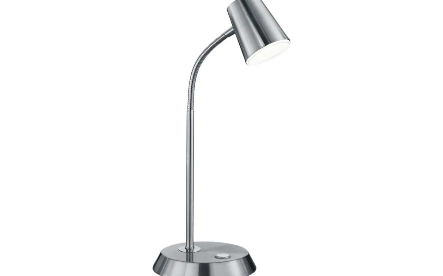 Skrivbordslampor-Trio Lighting Narcos Skrivbordslampa LED i borstat stål