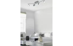 Skrivbordslampor-Trio Lighting Narcos Skrivbordslampa LED i borstat stål