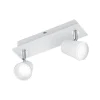 Takspot Med 2 Lampor < Trio Lighting Narcos Spotlight LED 2-delat vit