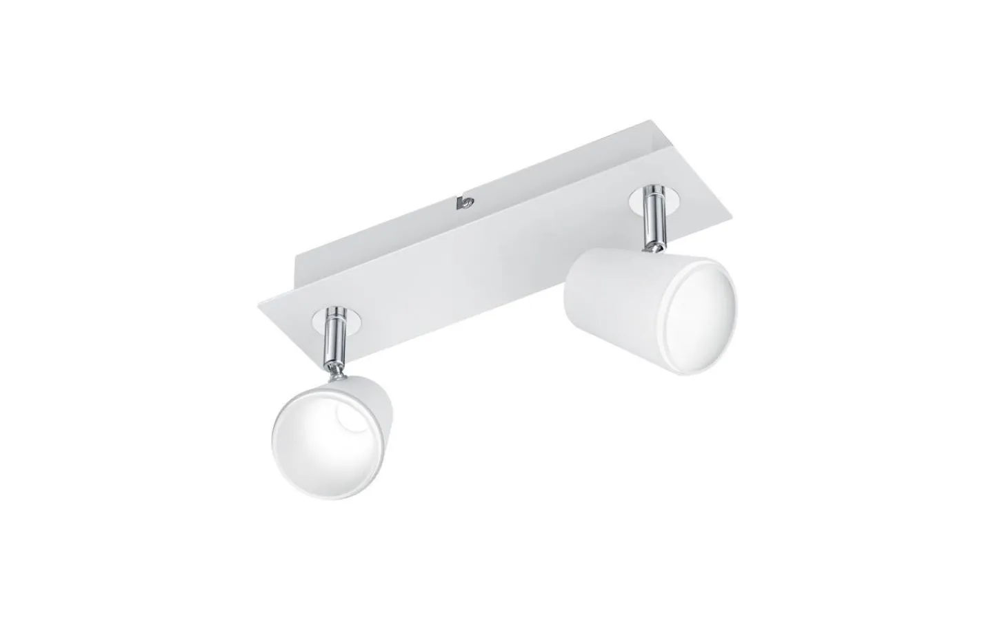 Takspot Med 2 Lampor < Trio Lighting Narcos Spotlight LED 2-delat vit