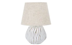 Bordslampor < Mauro Ferretti Natural Bordslampa 48cm Vit/Beige