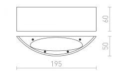 Hall & Trappa|Lampetter-Rendl Naxos Vägglampa Vit LED 6W 3000K