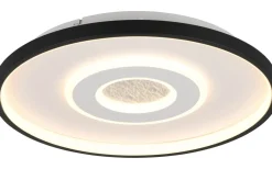 Plafonder-Trio Lighting Nazar Plafond LED 40cm mattvit/mattsvart