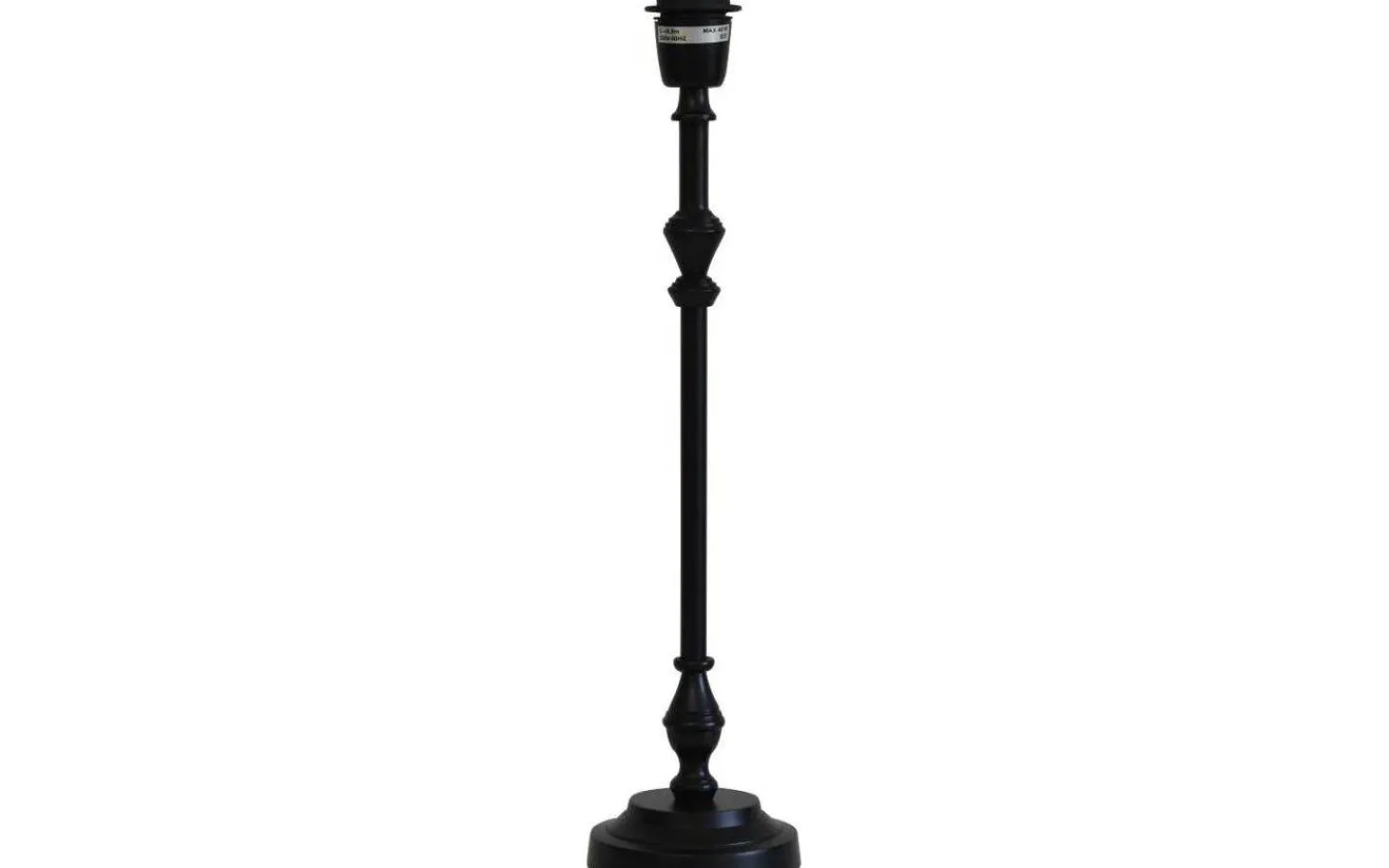 Lampfötter-Hallbergs Nelly Lampfot 52cm Svart