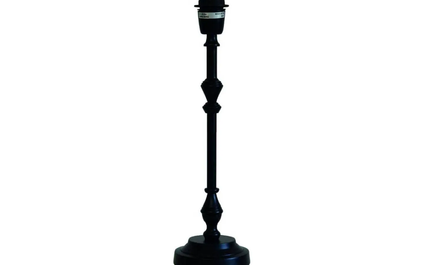 Lampfötter-Hallbergs Nelly Lampfot 36cm Svart