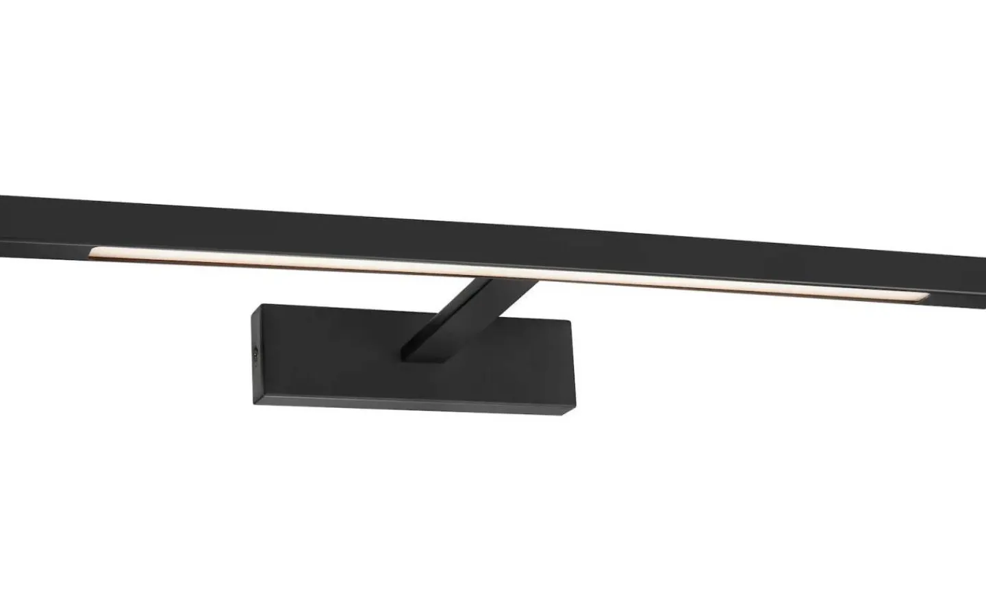 Badrumslampor Vägg < Markslojd Neptunus Vägglampa 60cm 3000K 9W Svart IP44