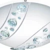 Plafonder-Eglo Nerini Plafond 31,5cm LED 4000K 16W Vit/Kristall
