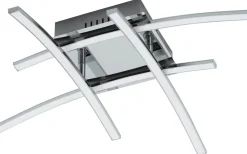 Plafonder < Eglo Nevado Plafond 50cm LED 3000K 20W Krom