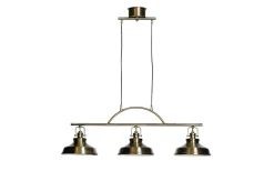 Avlånga Taklampor-Cottex New Haven 3L 96cm Mässing