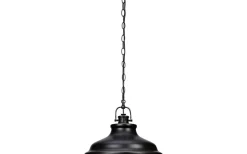 Kök & Matplats < Cottex New Haven Taklampa 37cm Antik Svart/Guld