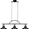 Avlånga Taklampor|Kök & Matplats < Cottex New Haven Taklampa 96cm 3xE14 Antik svart