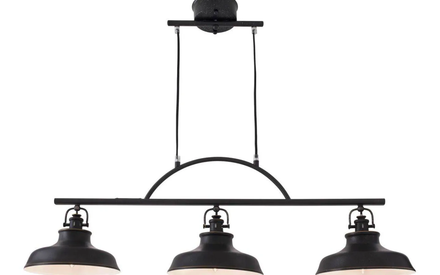 Avlånga Taklampor|Kök & Matplats < Cottex New Haven Taklampa 96cm 3xE14 Antik svart