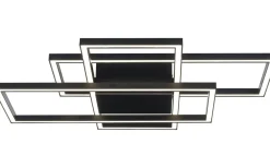 Hall & Trappa|Sovrum-Aneta New York Plafond 70cm LED 45W 3000K Svart