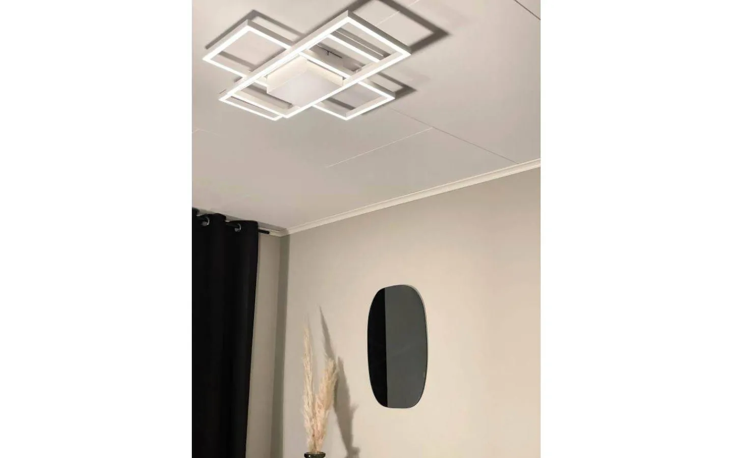 Hall & Trappa|Sovrum-Aneta New York Plafond 70cm LED 45W 3000K Vit