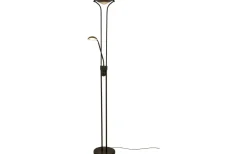 Uplight|Golvläslampor < Aneta Nice Golvlampa 180cm LED 15W+5W 3000K Svart