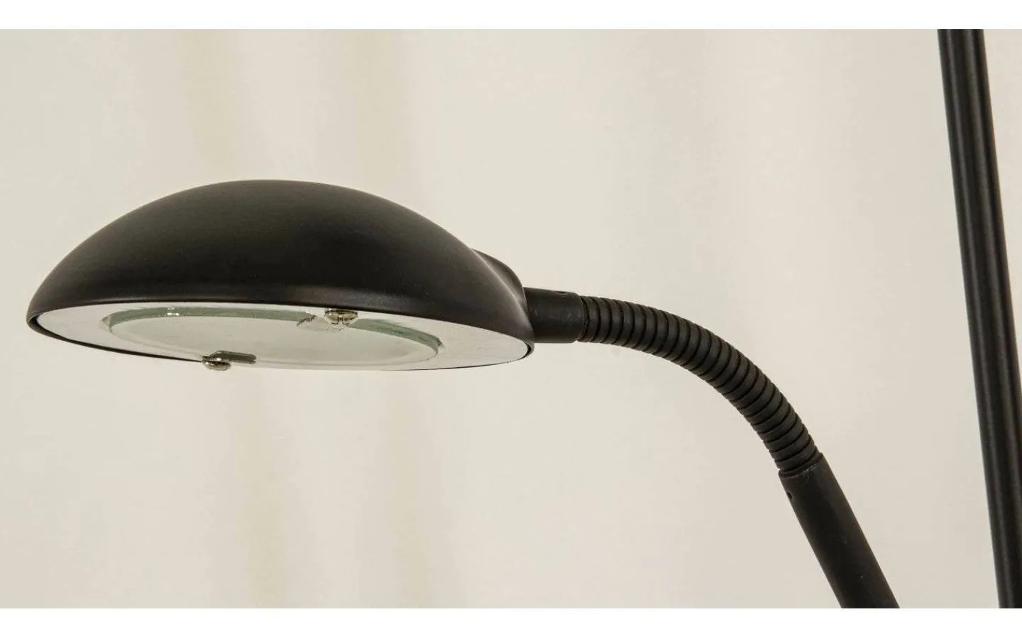 Uplight|Golvläslampor < Aneta Nice Golvlampa 180cm LED 15W+5W 3000K Svart