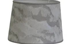 Mönstrade Lampskärmar < Hallbergs Nimbus Lampskärm Ø35cm Silver
