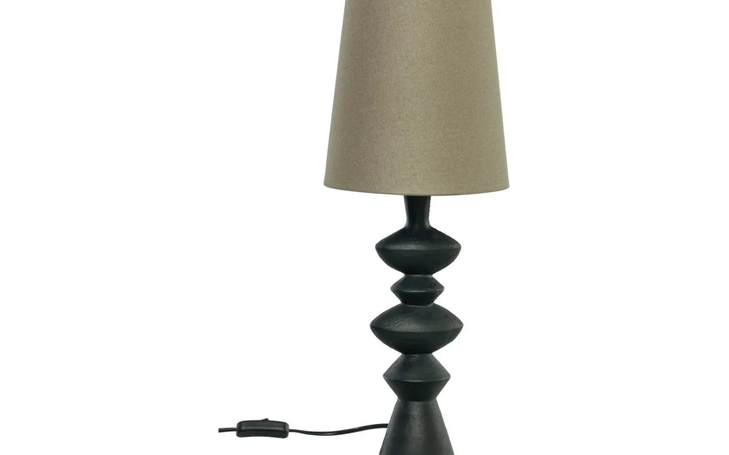 Bordslampor-Aneta Nina Bordslampa 54cm Svart