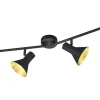 Avlånga Takspotlights|Takspot Med Minst 4 Lampor < Reality Nina Spotlight 4-delad E14 svart