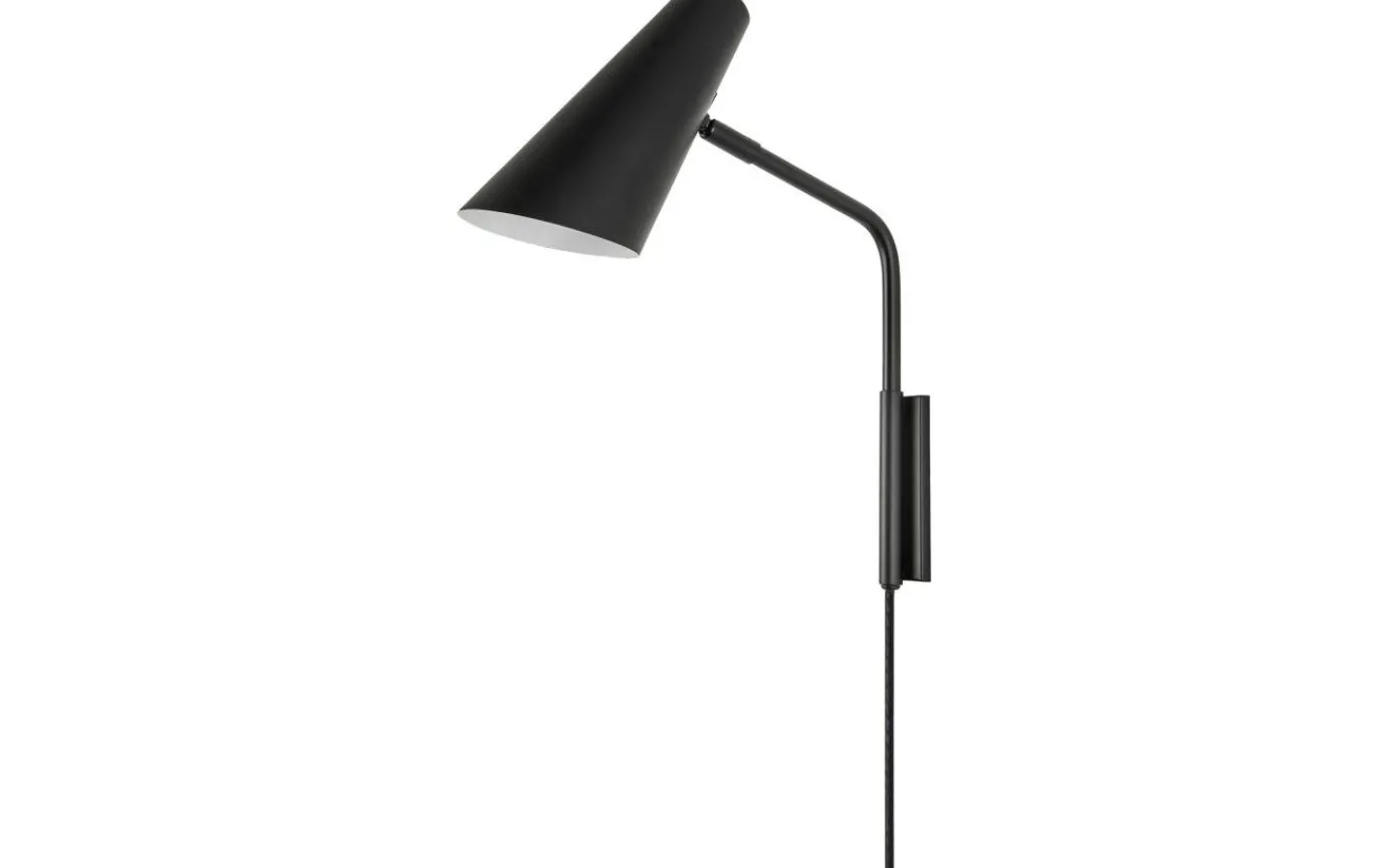 Läslampor-Dyberg Larsen Noa Vägglampa Svart