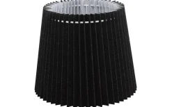 Plisserade Lampskärmar < Oriva Nody Lampskärm Ø20cm Veckad Svart