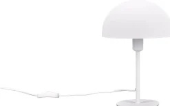 Bordslampor-Trio Lighting Nola Bordslampa 30cm E14 matt vit