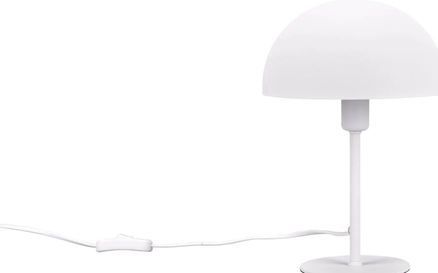 Bordslampor-Trio Lighting Nola Bordslampa 30cm E14 matt vit
