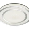 Plafonder-Trio Lighting Noriaki Plafond LED krom