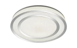 Plafonder-Trio Lighting Noriaki Plafond LED krom