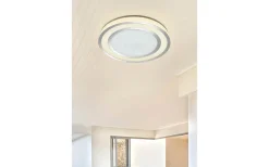 Plafonder-Trio Lighting Noriaki Plafond LED krom