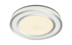 Plafonder-Trio Lighting Noriaki Plafond LED krom