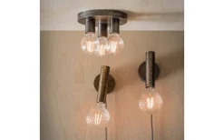 Vardagsrum|Läslampor < PR Home Notice Flex Vägglampa Råsilver