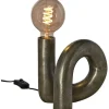 Bordslampor-PR Home Notice Swirl Bordslampa 18cm Råmässing