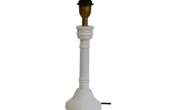 Lampfötter-Hallbergs Nottingham Lampfot 38cm Vit