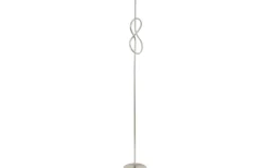 Golvlampor-Eglo Novafeltria Golvlampa 160cm LED 3000K 13W Nickel