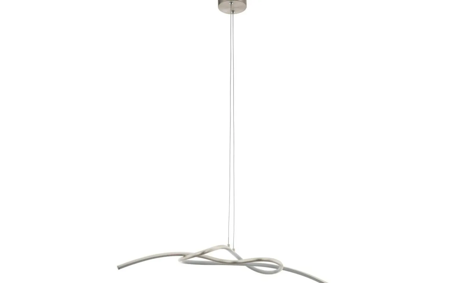 Avlånga Taklampor < Eglo Novafeltria Taklampa 90cm LED 3000K 16W Nickel