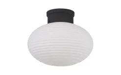 Plafonder-Oriva Nova Plafond 30cm Svart/Opal