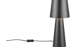 Bordslampor-Trio Lighting Nubisk Bordslampa E27 mattsvart