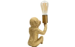 Bordslampor-Mauro Ferretti Occhio Bordslampa Apa 25cm Guld