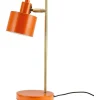 Skrivbordslampor-Dyberg Larsen Ocean Skrivbordslampa 43cm Orange/Mässing