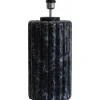 Lampfötter < Hallbergs Odessa Lampfot 38cm Black Marble