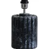 Lampfötter < Hallbergs Odessa Lampfot 29cm Black Marble