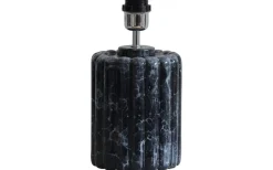 Lampfötter < Hallbergs Odessa Lampfot 29cm Black Marble