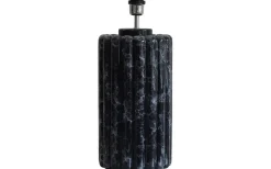 Vardagsrum|Sovrum < Hallbergs Odessa Lampfot 49cm Black Marble