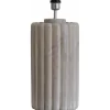 Lampfötter-Hallbergs Odessa Lampfot 38cm Mud Grey Crack