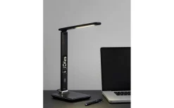 Skrivbordslampor < Halo Design Office Skrivbordslampa med Digital Klocka CCT-Dim 36cm Svart