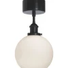 Plafonder-PR Home Omega Plafond 20cm Svart/Opal