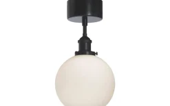 Plafonder-PR Home Omega Plafond 20cm Svart/Opal