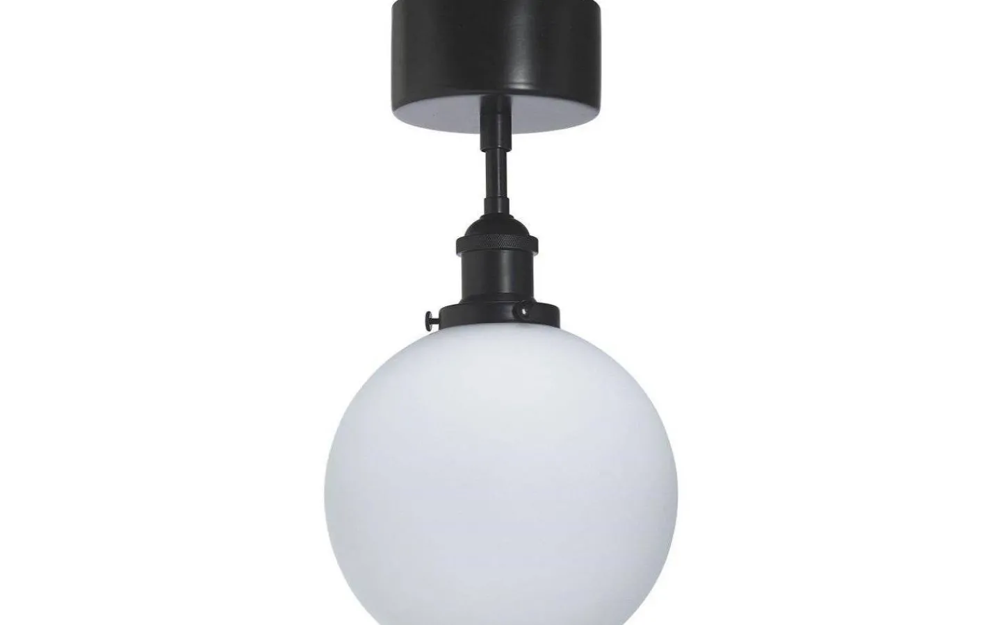 Plafonder-PR Home Omega Plafond 20cm Svart/Opal
